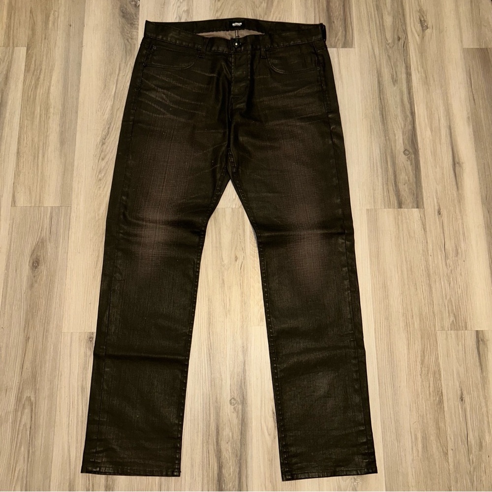 Hudson Jeans Men’s Black Straight-Leg Denim